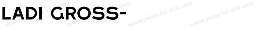Ladi Gross字体转换